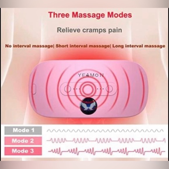 Portable Cordless Heating Pad, Electric Waist Belt Device, Fast Heating Pad with - Picture 8 of 8